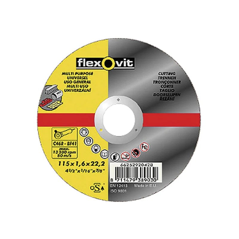 Flexovit Multi-Purpose Cutting Disc 230 x 22mm - 66252926779