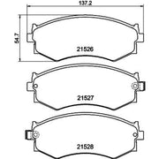 Mintex Front Brake Pad Set MDB2351