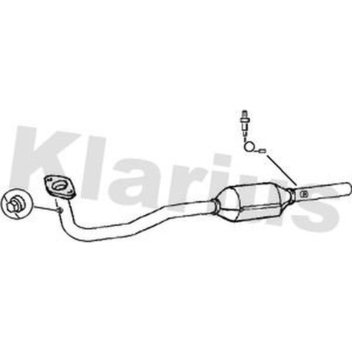 Klarius Catalyst Type Approved With Pipe 322822