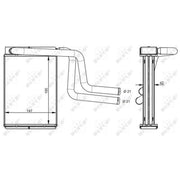 NRF Heater Matrix Core Heat Exchanger 54330
