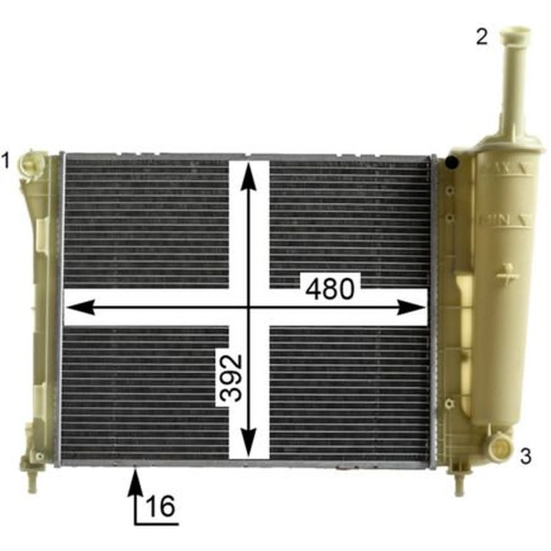 Mahle Engine Radiator CR 2005 000P