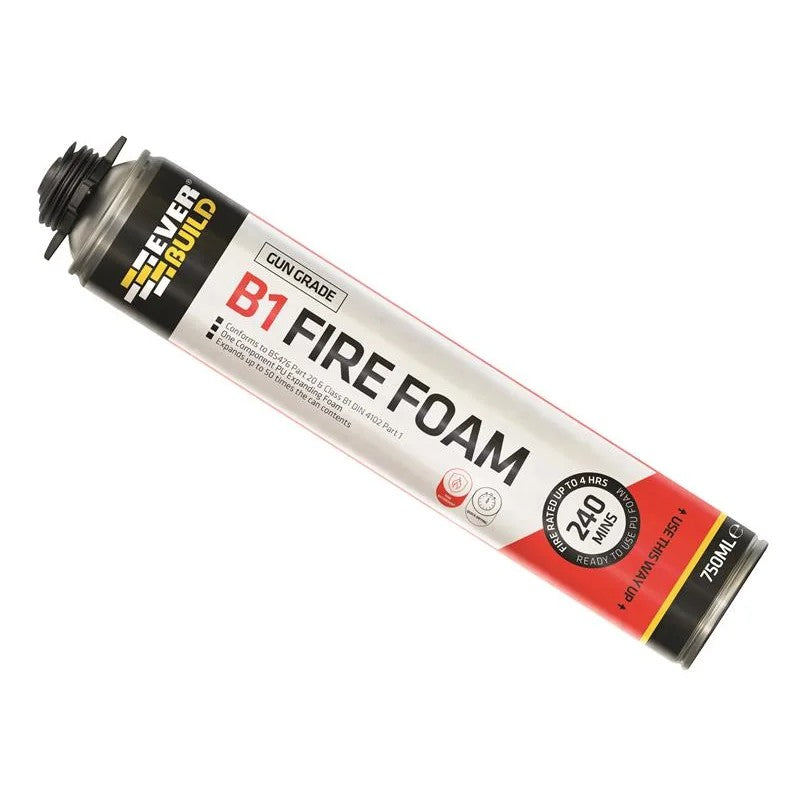 Everbuild Sika Fire Foam B1 Gun Grade Aerosol 750ml - 488715