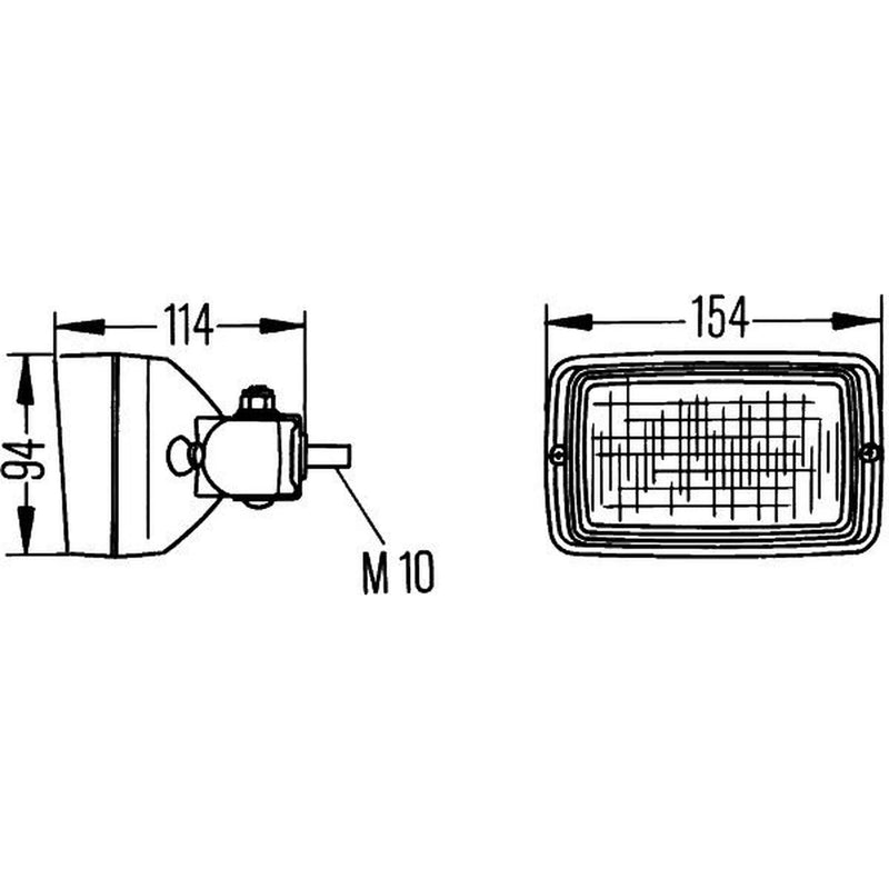 Hella Worklight High 1GA 006 875-001