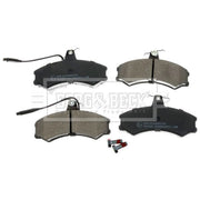 Borg & Beck 4 x Front Brake Pad Set BBP1082