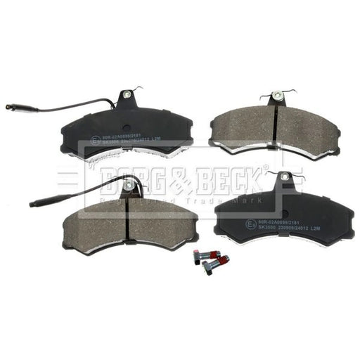 Borg & Beck 4 x Front Brake Pad Set BBP1082