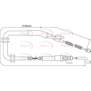 Apec Handbrake Cable Left Rear CAB1514
