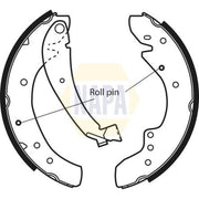 NAPA Brake Shoe Set Axle Kit NBS1020