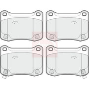 Apec Rear Brake Pad Set PAD1673