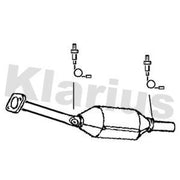 Klarius Catalyst T/A With Pipe (Kit 401710) Front 321301
