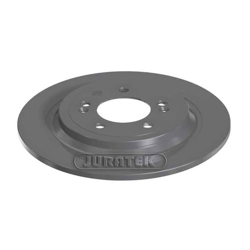 Juratek 2 x Solid Rear Brake Discs KIA155