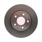 Apec 2 x Solid Rear Brake Discs SDK6746