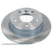 Blue Print 2 x Solid Rear Brake Discs ADU174327