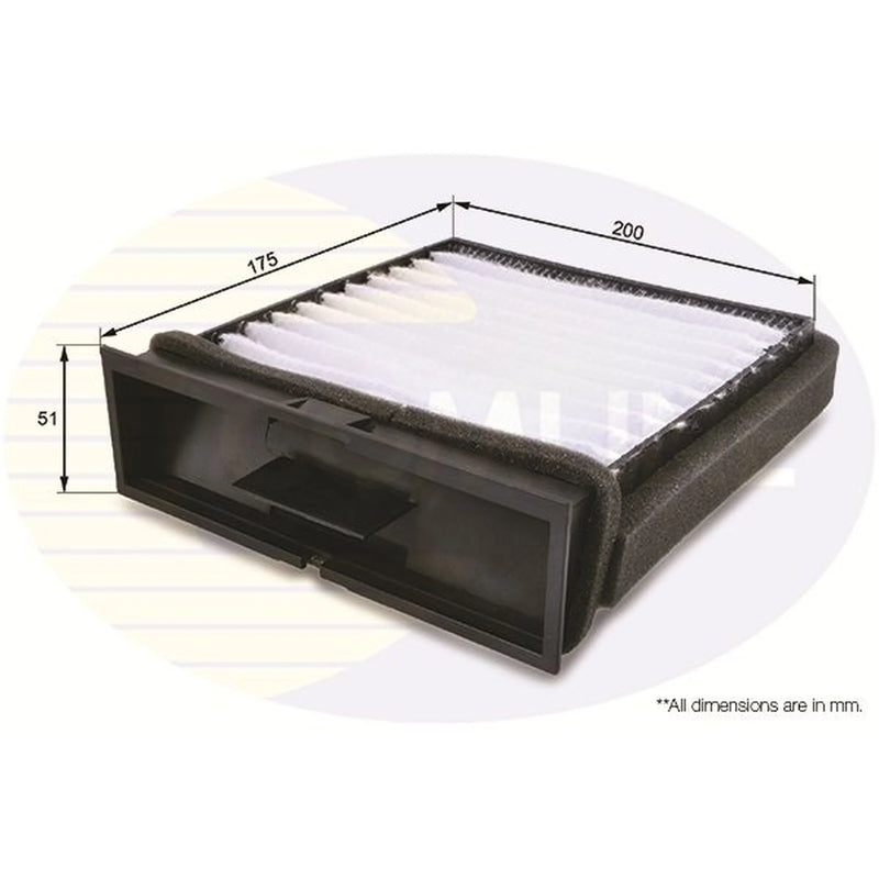 Comline Cabin Air Filter (Pollen Filter) EKF293