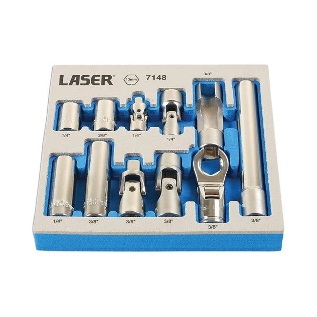 Laser Tools Master Socket Set 13mm 11pc - PL
