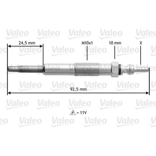 Valeo Diesel Engine Glow Plug 345109