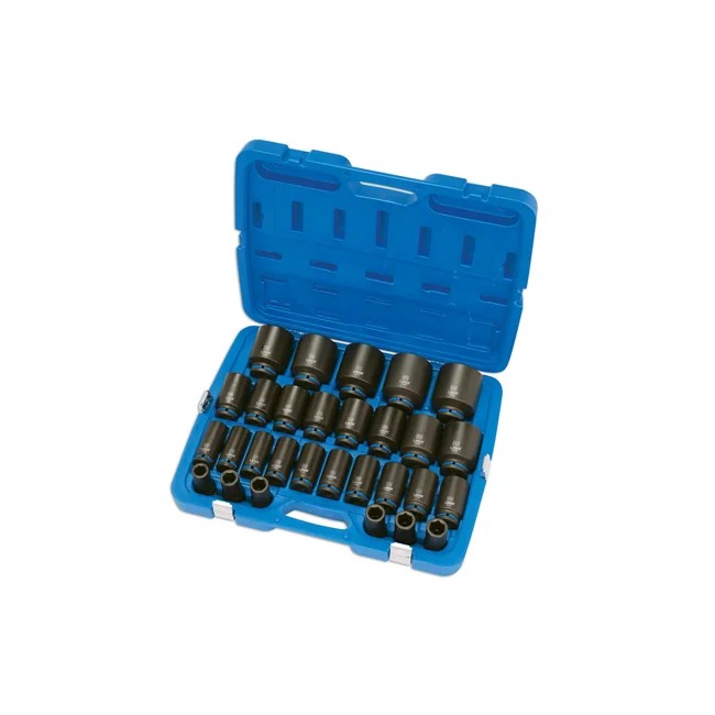 Laser Tools Deep Impact Socket Set 3/4"D 29pc - PL