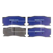 Borg & Beck 4 x Front Brake Pad Set BBP2296