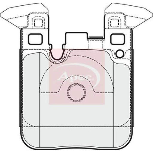 Apec Rear Brake Pad Set PAD1943