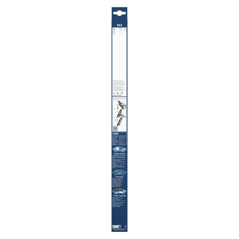 Bosch Wiper Front Wiper Blade Set 600mm + 350mm — 613 OE 95518316