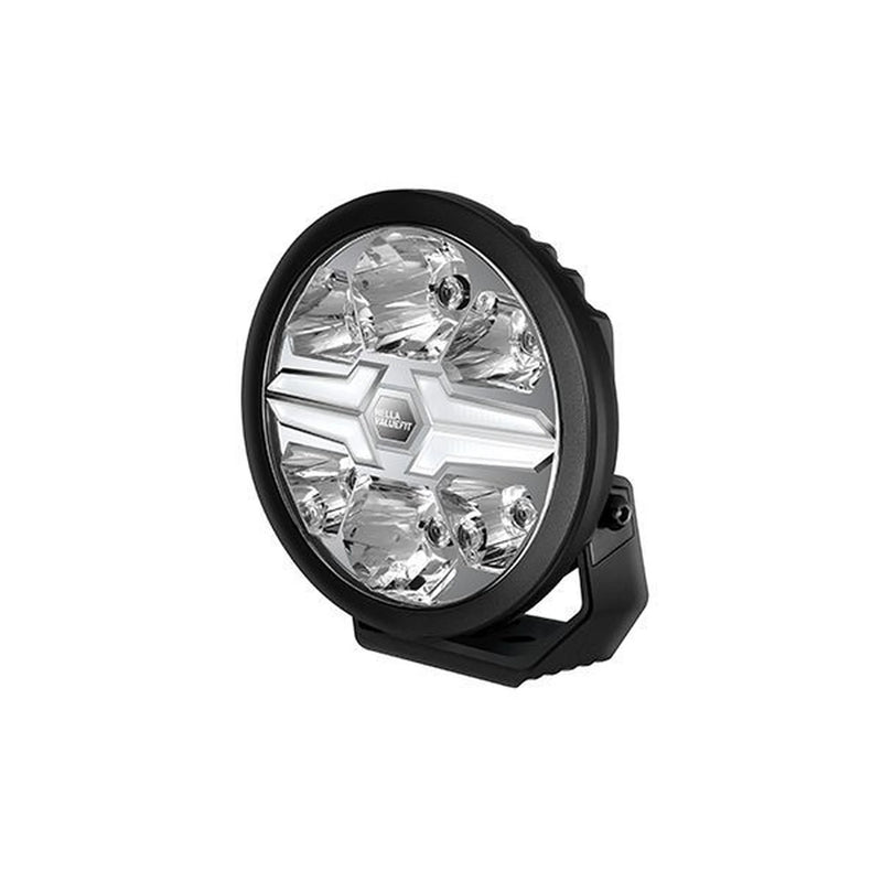 Hella Spotlight Vf Blade Aux. Black 9 Round W Po R 50 frontal sided 1FJ 357 1FJ 357 199-051