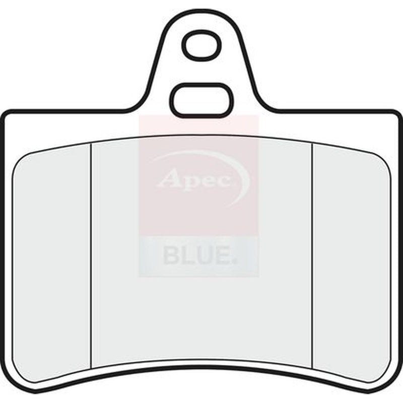 Apec Rear Brake Pad Set PD3180