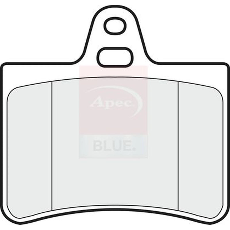 Apec Rear Brake Pad Set PD3180