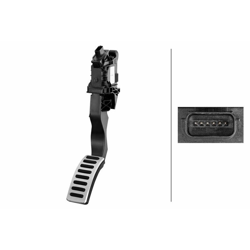 Hella Accelerator Pedal Position Sensor 6PV 312 408-031