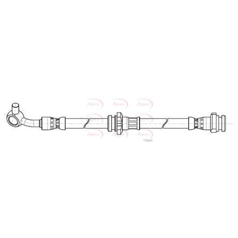 Apec Brake Hydraulic Hose Line Front Right HOS4187