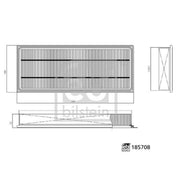 Febi Cabin Air Filter (Pollen Filter) 185708