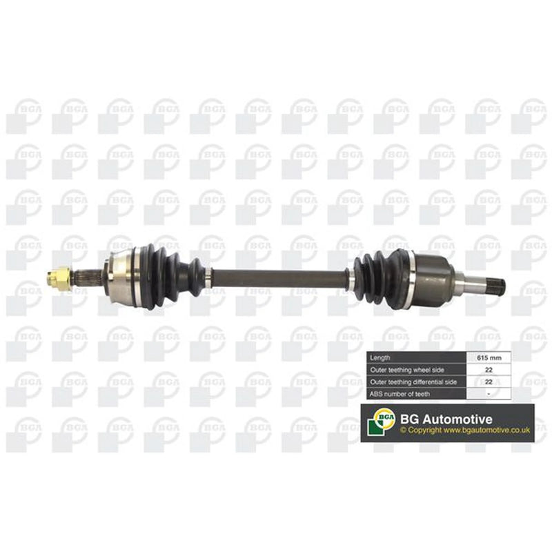 BGA CV Drive Shaft Driveshaft Front Left DS2201L