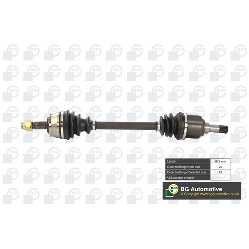BGA CV Drive Shaft Driveshaft Front Left DS2201L