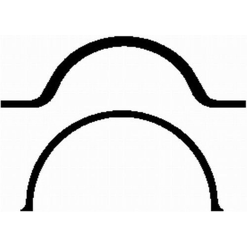 BGA Oil Sump Gasket Set Wide Thick OK5313