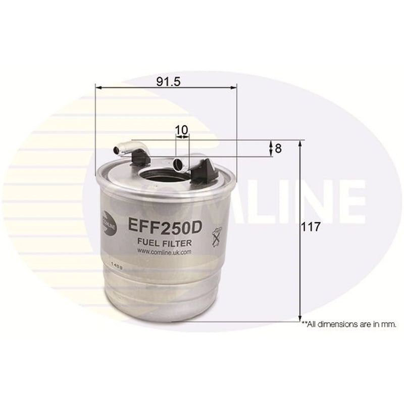 Comline Fuel Filter Element EFF250D