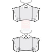 Apec Rear Brake Pad Set PD3276