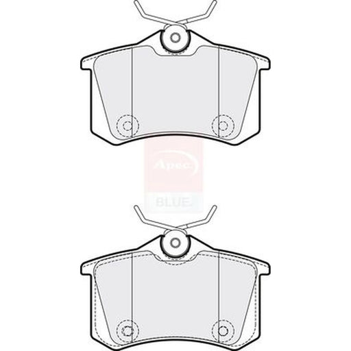 Apec Rear Brake Pad Set PD3276