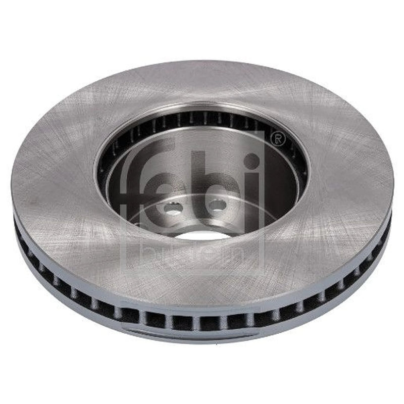 Febi 2 x Internally Vented Front Brake Discs 26109