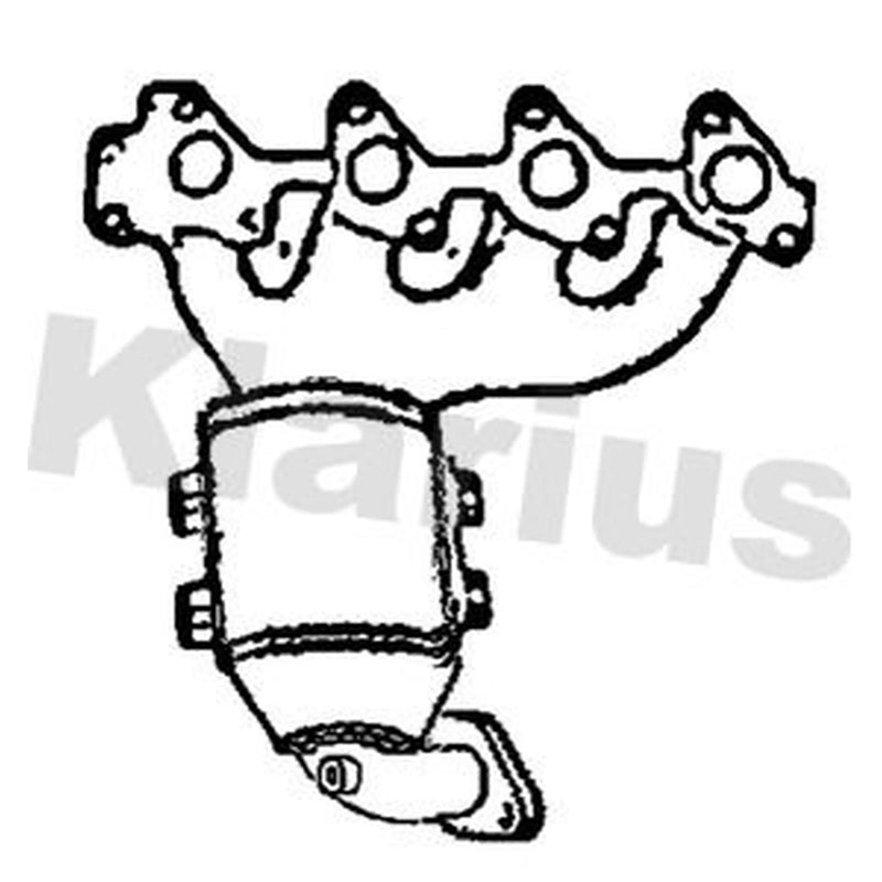 Klarius Catalyst Type Approved With Pipe 324568