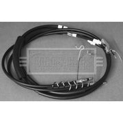 Borg & Beck Handbrake Cable Left Rear BKB3313