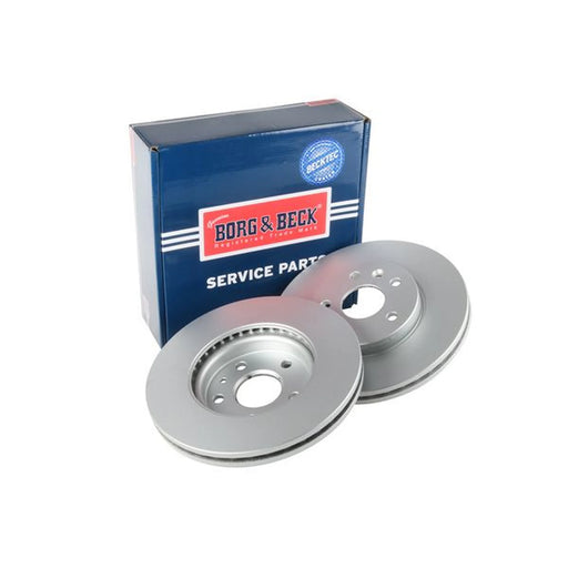 Borg & Beck 2 x Vented Front Brake Discs BBD4796