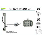 Valeo Electric Window Regulator Lifter Left Rear 852454