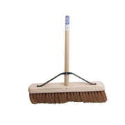 Faithfull Broom Soft Coco 450mm (18in) + Handle & Stay - FAIBRCOCO18H