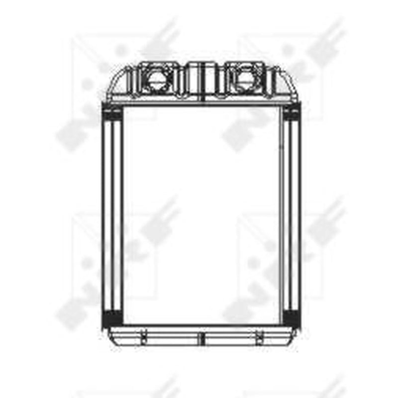 NRF Heater Matrix Core Heat Exchanger 53671