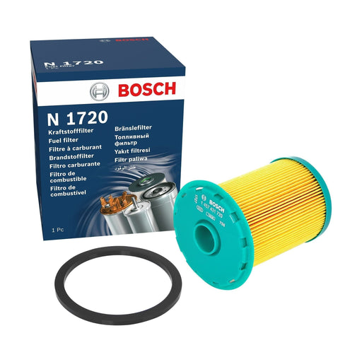 Genuine Bosch Car Fuel Filter N1720 Fits Vauxhall Vivaro Dti - 1.9 - 01-06 14574 Bosch  - Town Parts