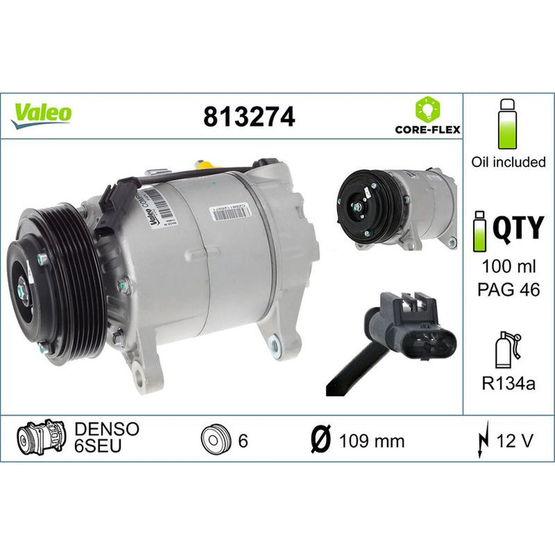 Valeo Air Conditioning Compressor 813274