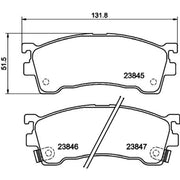 DON Front Brake Pad Set PCP1306