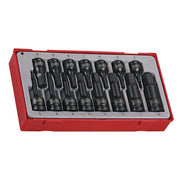 Teng Tools Impact Socket Set TT9015HX 15 Pieces 3/8" & 1/2"