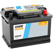Exide Battery 12V 60Ah 540A EB602