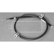 Borg & Beck Handbrake Cable Right Rear BKB3570