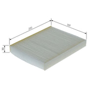 Bosch Cabin Air Filter (Pollen Filter) 1 987 435 139
