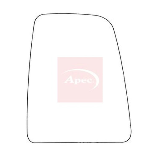 Apec Exterior Wing Mirror Glass Right AMS2006